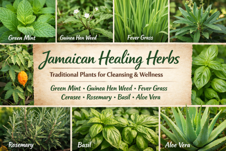 Seven (7) Jamaican Herbs I'm Featuring This Week & Why They Matter