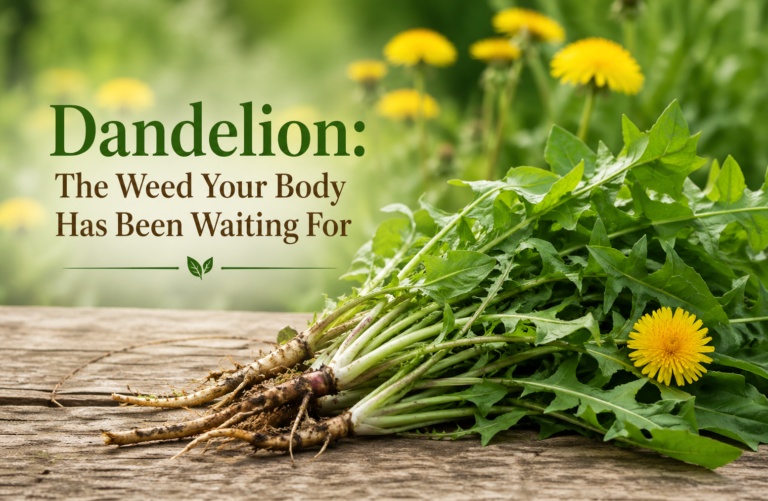 Dandelion: The Weed Your Body Has Been Waiting For