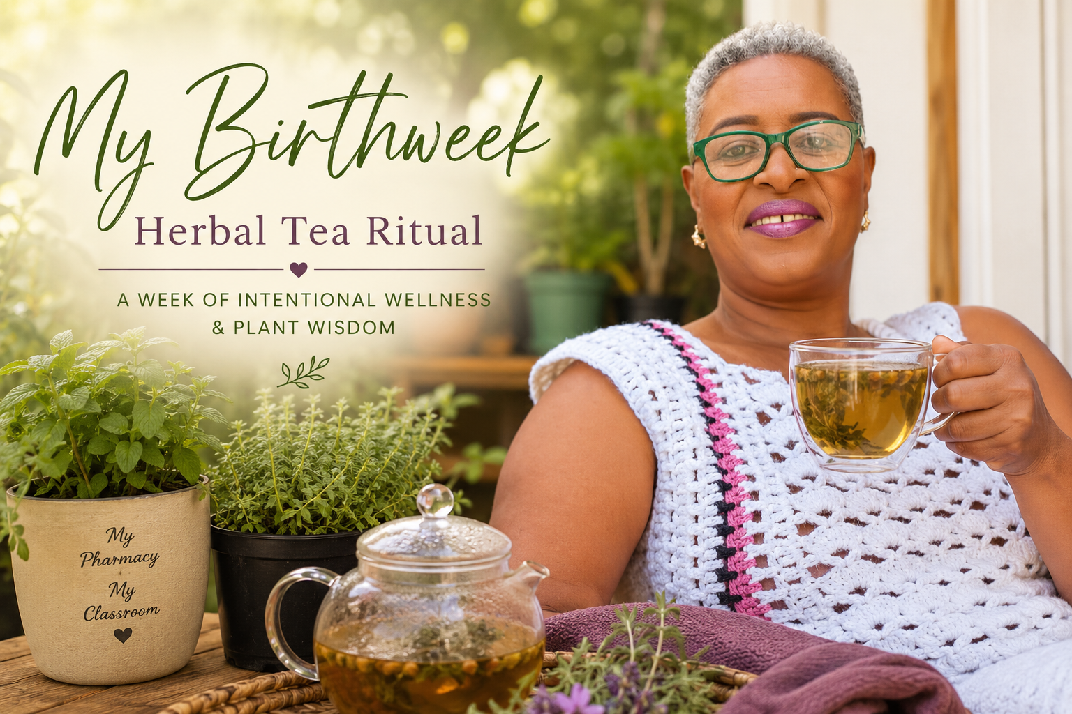 Herbal Tea Ritual: How I'm Choosing Softness This Birthweek