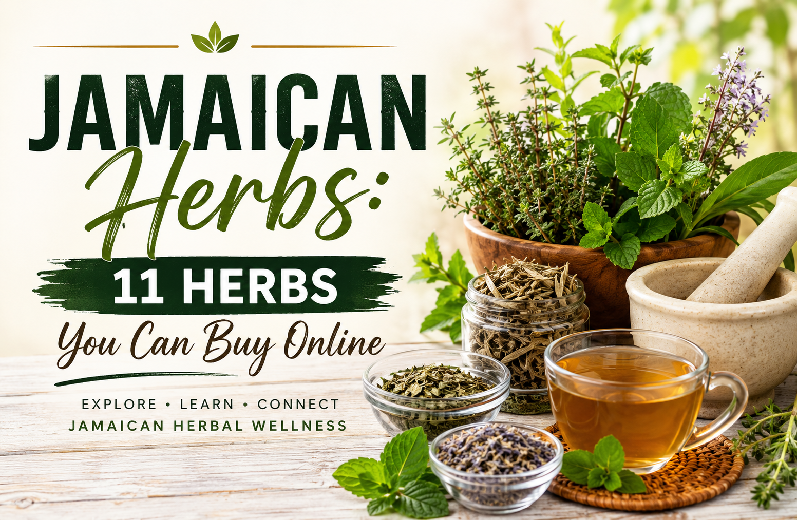 Jamaican Herbs You Can Buy Online: 11 Herbs to Explore