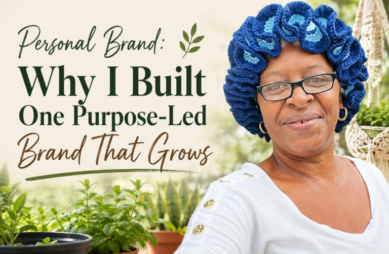 Personal Brand - Why I Built One Purpose-Led Brand That Grows