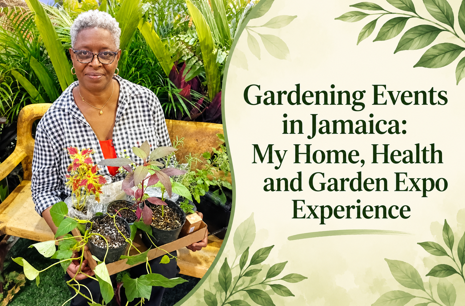 Gardening Events in Jamaica - My Garden Expo Experience - Gillian Larmond